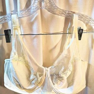 White Wacoal Lace Bra